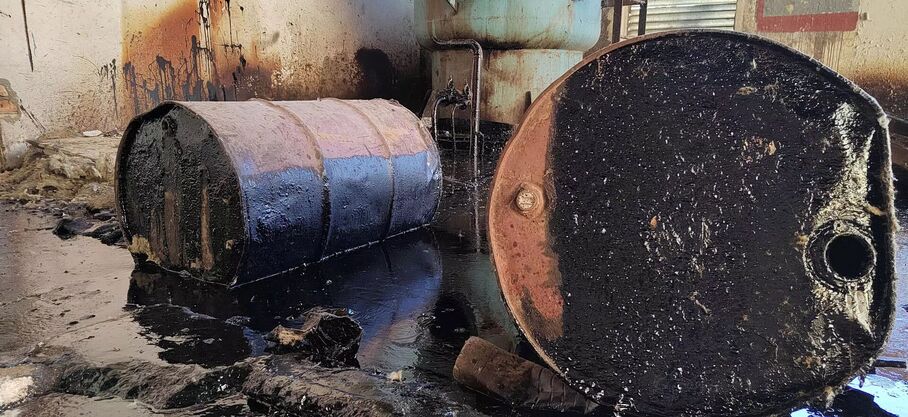 How much waste oil do you need