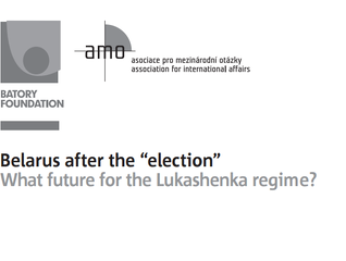 Belarus after the ''election'': What future for the Lukashenka regime?