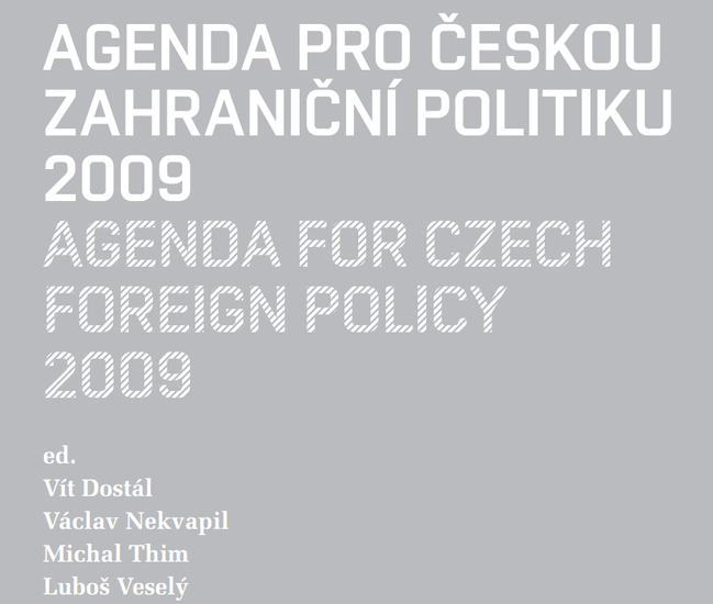 Agenda for Czech Foreign Policy 2009