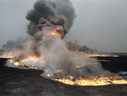 Vliv ozbrojených konfliktů na životní prostředí