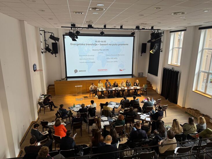 Závěrečná konference o zelené transformaci v Srbsku konaná v Bělehradě