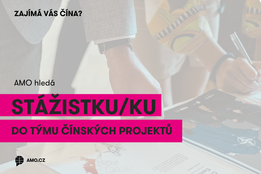 Tým čínských projektů hledá stážistu/ku