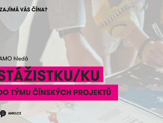 Výběrové řízení: stáž v týmu čínských projektů