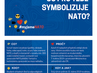 SOUTĚŽ pro studenty středních a vysokých škol: Ukaž, co pro Tebe znamená NATO