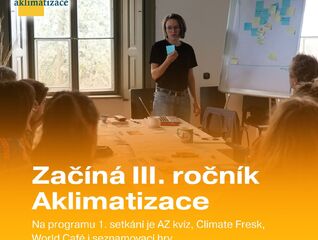 Píšeme budoucnost: III. ročník kurzu o klimatických politikách