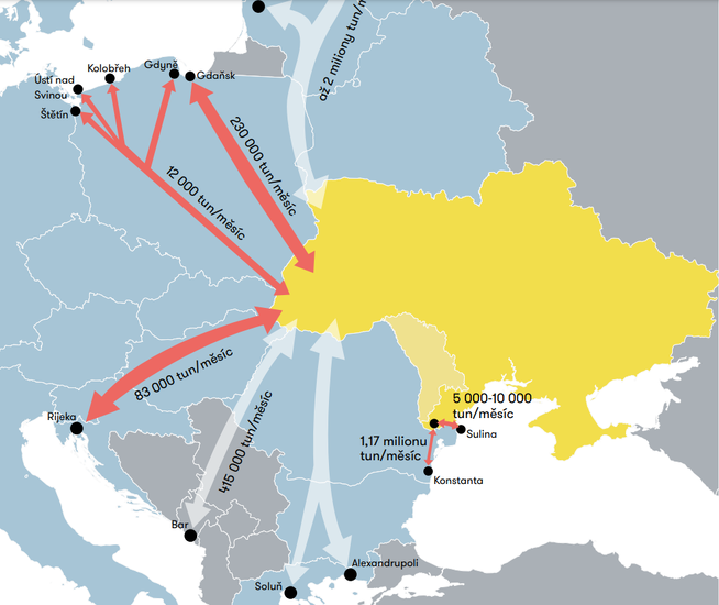 Factsheet: Potravinové zabezpečení ve světle ruské války na Ukrajině