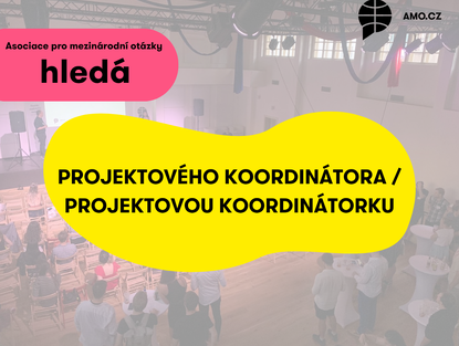 Výběrové řízení: Projektový koordinátor / projektová koordinátorka