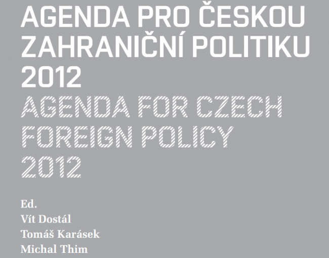Agenda pro českou zahraniční politiku 2012