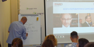 500 Ukrainian students and journalists have attended seminars on factchecking last year