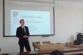 Vít Borčany gave a lecture within the Visegrad University Studies Grant