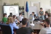 AMO organized workshops for German high school students about Czech-German relations