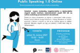 Public Speaking 1.0 Online: školení prezentačních dovedností pro mladé profesionálky