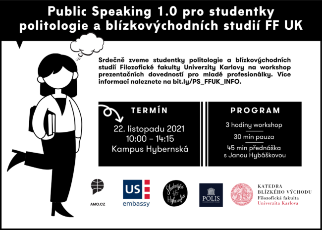 Public Speaking 1.0 pro studentky politologie a blízkovýchodních studií FF UK