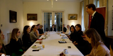 Meeting of the Network of Women in Czech Foreign Policy with Gabriella Sancisi, Ambassador of the Netherlands to Slovakia