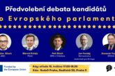 Předvolební debata kandidátů do Evropského parlamentu